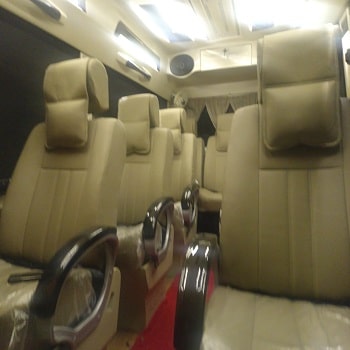 Luxury 12 seater Maharaja Tempo Traveller in Bangalore