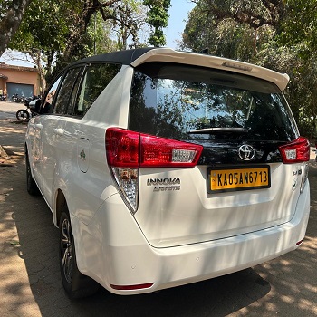 Innova crysta for rent in bangalore airport price